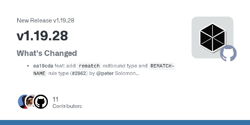 Release v1.19.28 · MetaCubeX/mihomo