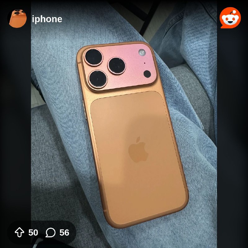 From the iphone community on Reddit: 17 pro turning pink