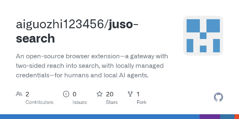 GitHub - aiguozhi123456/juso-search: An open-source browser extension—a gateway with two-sided reach into search, with locally…