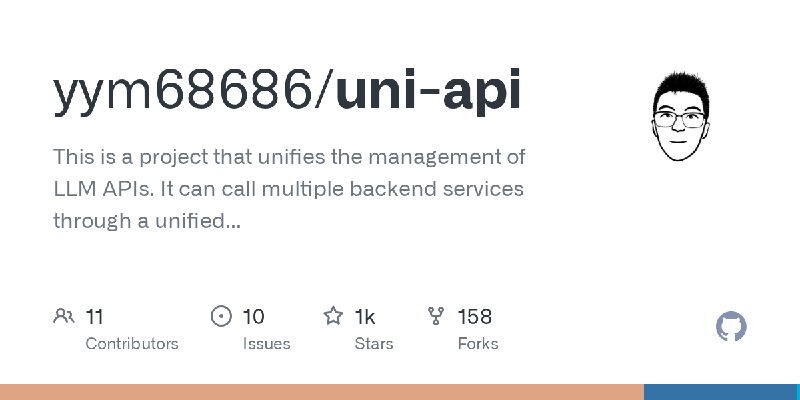 GitHub - yym68686/uni-api: This is a project that unifies the management of LLM APIs. It can call multiple backend services through…