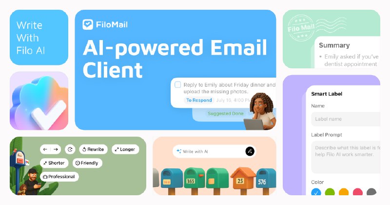 FiloMail - AI Workspace for Email and Connected Apps