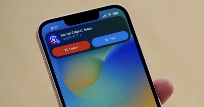 iOS 16 API enables walkie-talkie capabilities for third-party apps - 9to5Mac