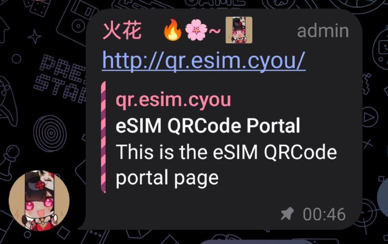 紧急通知…千万不要在任何私聊里发送包含P1上的链接的消息…千万不要…你会瞬间受到spam 然后在十几秒后 你的账号会被从一切已登录设备上踢出(并不是封号)花火大号在1.3日已经证道#tg相关