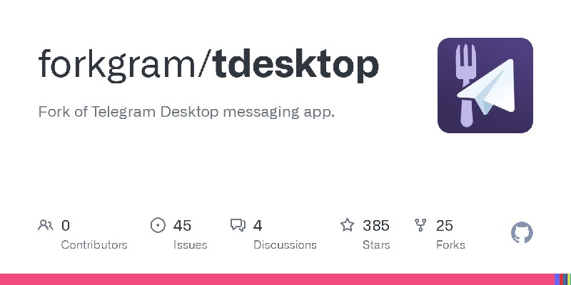 Forkgram: Telegram 第三方客户端1. 好像没复读(难受2. 没有最近操作等操作的快捷入口3. 可以 share/as copy 实现类似 无引用转发 的效果, 但是不完美(例如原消息设置了不预览, 发送后这个设置不会保持) forkgram/tdesktop 频道资源合集   恰饭推荐   群组 #Telegram #客户端