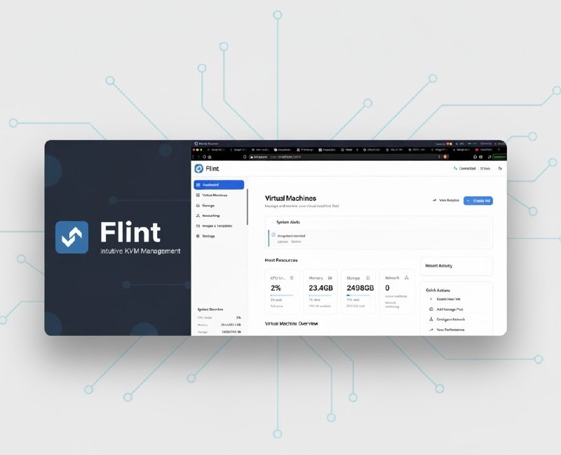 GitHub - 0xchasercat/flint: Lightweight tool for managing linux virtual machines