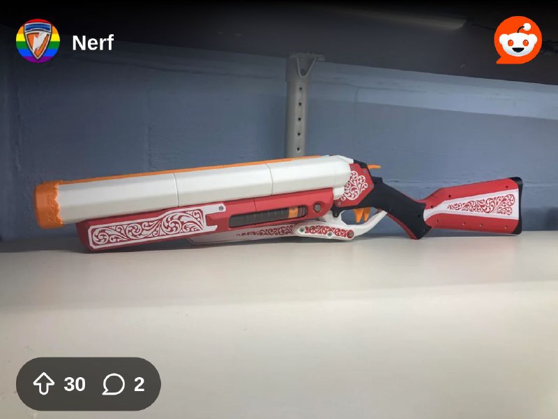 From the Nerf community on Reddit: The Stagecoach Side By Side is released!