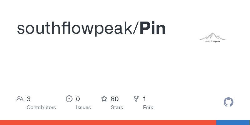 GitHub - southflowpeak/Pin