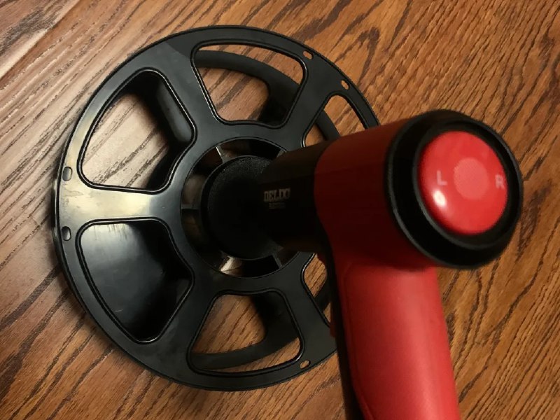 Filament Spool Drill Winder - Free 3D Print Model - MakerWorld