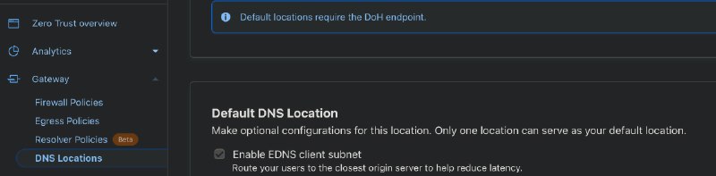 ⭐️ Sub-Store🆕 后端 2.14.381👨🏻‍💻感谢 @Oximood 的反馈· 内置的 Google/Cloudflare DNS 更换为 DoH其中 Google 支持 EDNS请自行配置 Cloudflare Zero Trust, 复制 DoH 地址, 填入自定义, 以支持 EDNS (见图 1, 大概是这里吧 不太记得了 🐶)往期: 关于 EDNS 的说明关于 DoH 的说明ℹ️ 相关内容链接参数说明 脚本使用说明代理 App 版安装下载服务器/云平台/Docker/Android 版的相关教程相关教程/脚本整合
