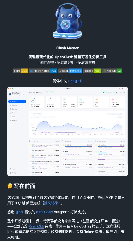 道理我都懂 为啥要强调 OpenClashRestful API 又不是 OpenClash 的