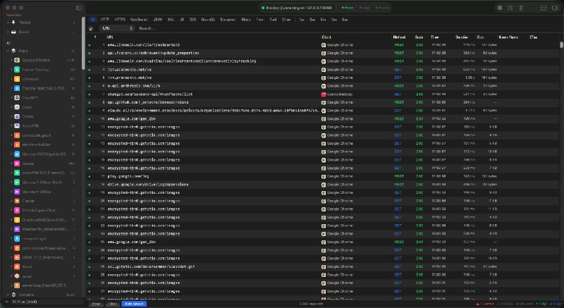 Rockxy: 面向 macOS 的开源 HTTP 调试代理• 支持 HTTP/HTTPS 拦截、WebSocket 调试 与 GraphQL 识别，可直接查看 API 请求、响应与连接细节• 基于 SwiftNIO、SwiftUI 和 AppKit 构建，提供原生 macOS 体验，并针对 100k+ 请求场景优化了列表性能与 Inspector 交互• 内置规则系统与 JavaScript 插件机制，支持 Map Local、Breakpoints、请求重放、HAR 导入导出，适合接口调试、Mock 与流量分析