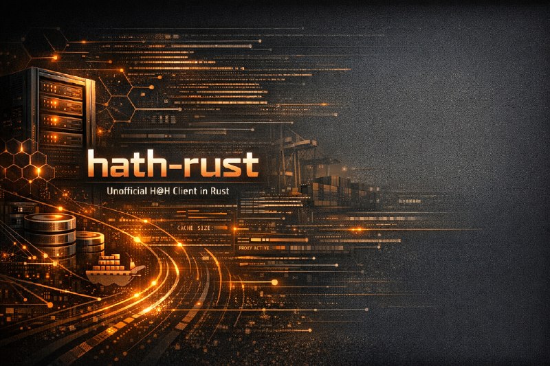 hath-rust: 基于 Rust 的 Hentai@Home 高性能客户端• 更低内存占用，适合长期稳定运行的缓存与代理节点• 支持并行异步缓存扫描、无缝证书更新与监控端点，运维体验更完整• 提供 HTTP/3、ETag、Range Request 与后量子密码学支持，兼顾传输效率与前沿安全能力