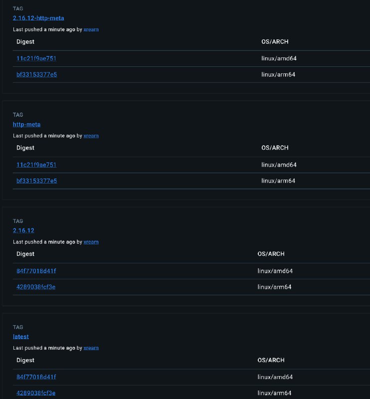  Sub-Store 更新后端 2.16.12· 切换使用 esbuild 打包若有问题 请反馈(· Docker 镜像 增加 tag(暂时先按后端版本来)· Loon 排除 XTLS感谢群友 @kook10086 的反馈 Sub-Store 合集   频道资源合集   恰饭推荐   群组 #SubStore #更新记录 #changlog #updates
