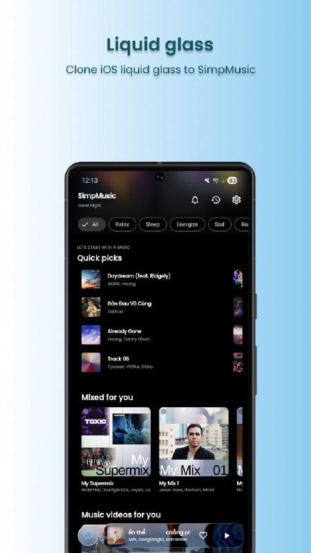 SimpMusic: 基于 YouTube Music 的跨平台开源音乐应用感谢群友 @wuyiyii 的分享• 基于 YouTube Music 与 YouTube 数据源，支持首页推荐、榜单、播客、全局搜索与歌单同步• 提供离线缓存、后台播放、同步歌词、AI 歌曲推荐与 Crossfade 淡入淡出等完整播放体验• 覆盖 Android、Desktop 与 Android Auto，采用 Clean Architecture 和 MVVM，适合关注 Kotlin 多端实践的开发者