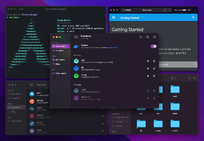 #macOS #Linux #Docker