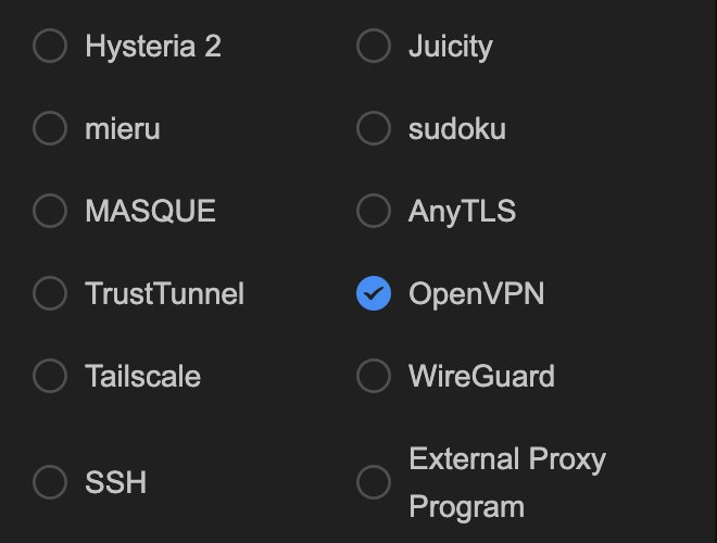  Sub-Store 更新⚙️ 后端: 2.23.1🌐 前端: 2.17.2▎mihomo 支持 OpenVPN▎协议过滤 支持 OpenVPN承接频道/群广告有需要的老板可以私聊联系  Sub-Store 合集   频道资源合集   恰饭推荐   群组 联系推广 #SubStore #更新记录 #changlog #updates
