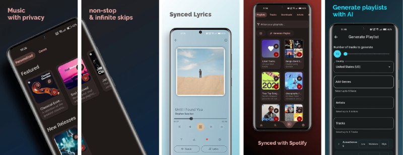 #音乐 #Spotify #客户端开源 跨平台 Spotify 客户端 Spotube兼容多个平台利用 Spotify 数据 API 和 YouTube、Piped.video或 JioSaavn 作为音频源 不是 Electron 写的 仓库