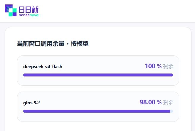 商汤日日新Token Plan提供免费GLM-5.2